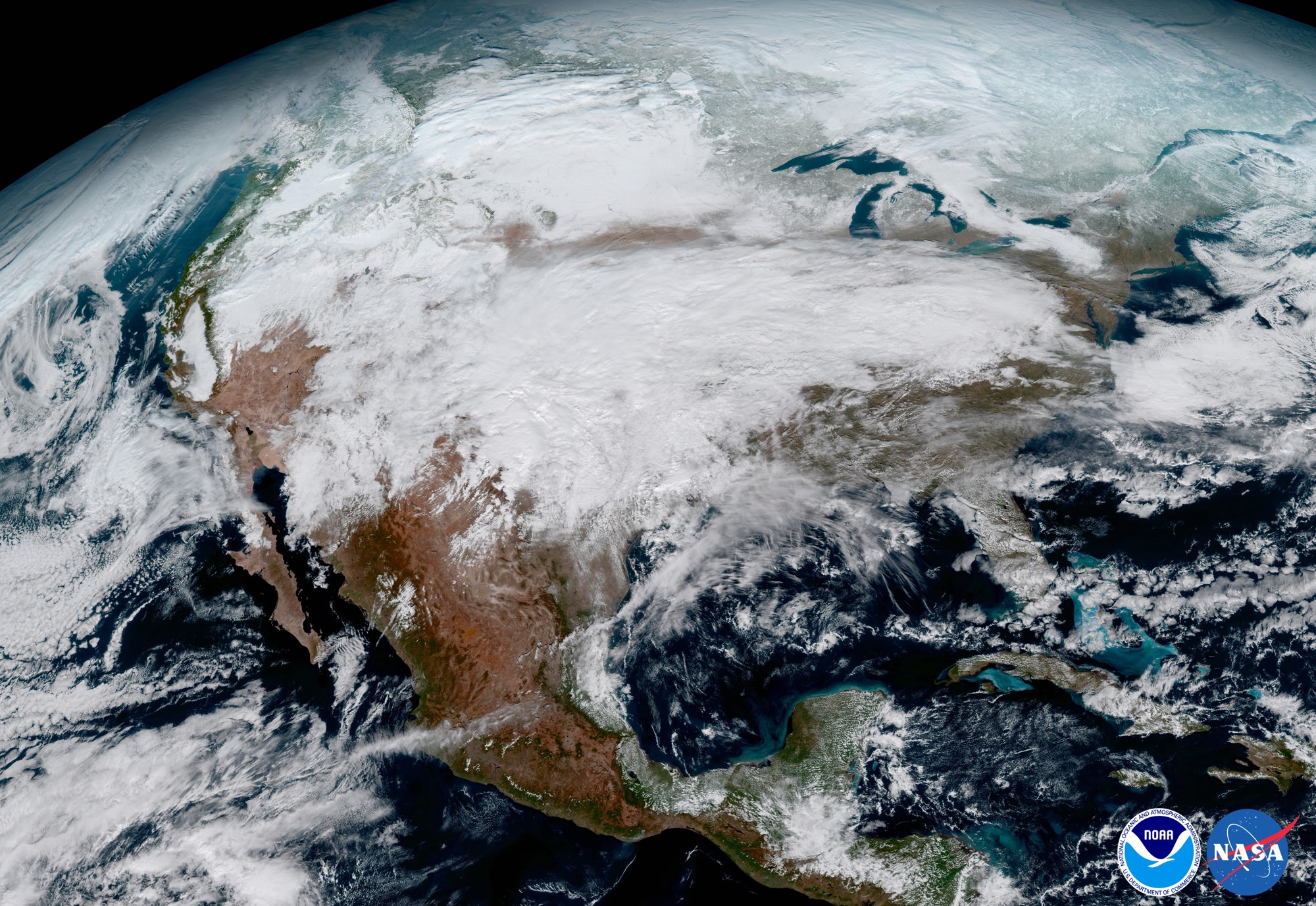 The GOES-16 Satellite Took These Awesome Earth Pictures.