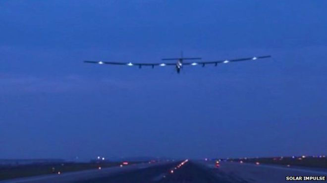 Solar Impulse leaves Chongqing after an enforced three-week lay-over Solar Impulse leaves Chongqing after an enforced three-week lay-over