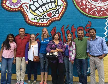 The research team: Shivasankari Gomathinayagam, Alessandro Vindigni, Monica Carron, Megan Fabry, Denisse Carvajal, Galyna Yakymechko, Matteo Berti, Saravanabhavan Thangavel. The research team: Shivasankari Gomathinayagam, Alessandro Vindigni, Monica Carron, Megan Fabry, Denisse Carvajal, Galyna Yakymechko, Matteo Berti, Saravanabhavan Thangavel.